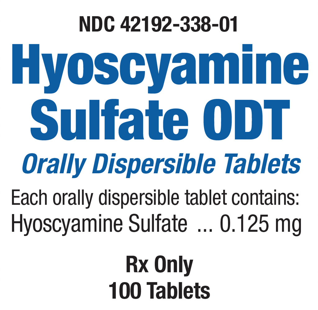 Hyoscyamine sulfate 125 odt acella pharmaceuticals shop